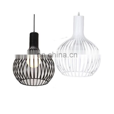 Nordic Creative Simple Iron round Cage pendant light for decorate