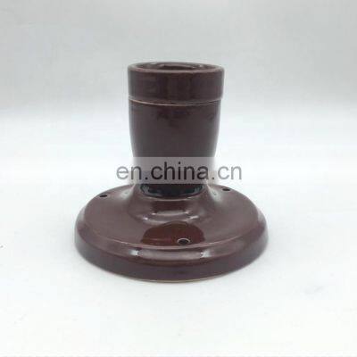 Simple E27 E26 Ceramic Pendant Wall Lamp Ceiling Light Porcelain Pendant Light Cord Set photo-5