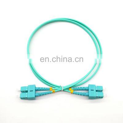 3meter MM50/125 OM3 SC-sc  2.0mm flat Duplex dx fiber optic patchcord/jumper/assembly