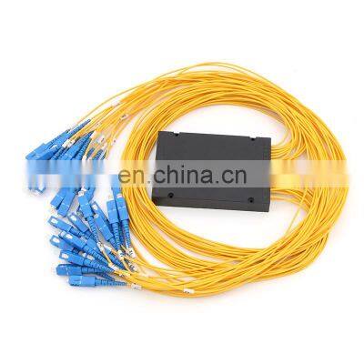 1x16 1x32  ABS BOX PLC Module LC/SC Fiber Optic Splitter Splice