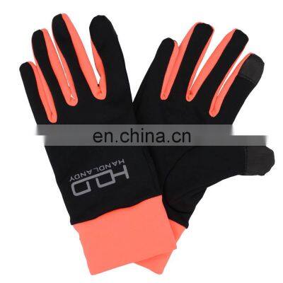 HANDLANDY Pink Outdoor Cycling Fleece Winter Screen Touch Running Gloves, Other Winter Sports Gloves