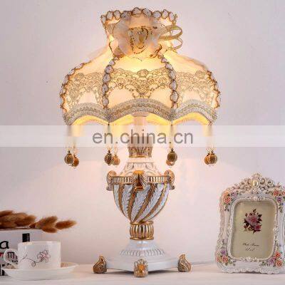 European Style Bedroom Bedside Lamp Creative Fashion Modern Decorative Table Lamp
