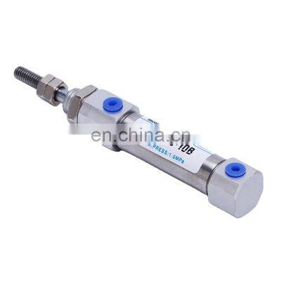 Hot Sale CDJ2B Series Stainless Steel Micro Type Slim Mini Bore Size Piston Standard Stroke Pneumatic Miniature Air Cylinder