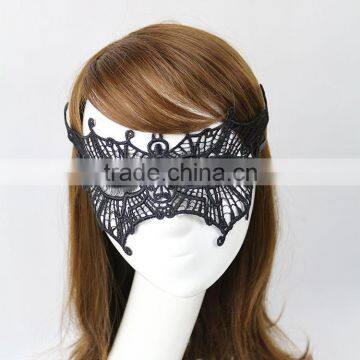 New Design Half Face Lace Araneid Mask For Masquerade Party