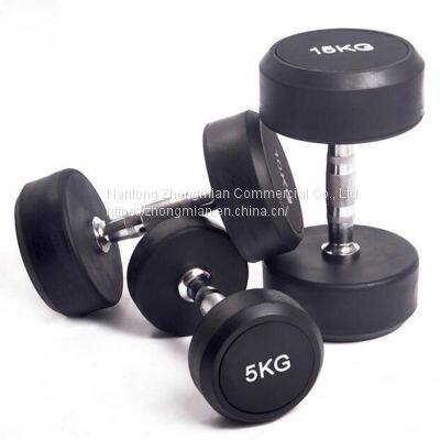 Weight Lifting Body Building Vinyl, Iron Cast and Rubber Coated Hex Dumbbells photo-5