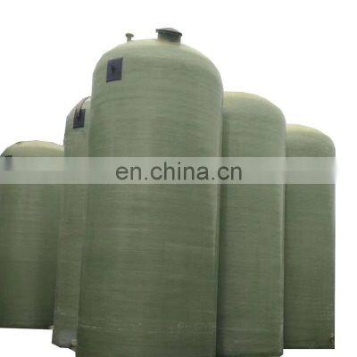 Fiber glass FRP GRP chemical storage equipment tank 5000l