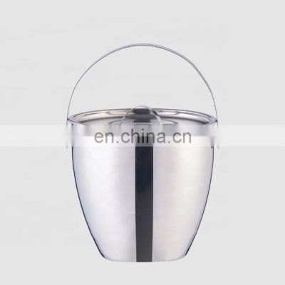 Factory Direct custom 1.5l single wall stainless steel drinking luxury mini wine ice bucket tubs for beer