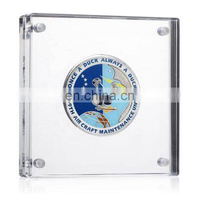 New Design Transparent Acrylic Medal Coin Display for Home Decoration