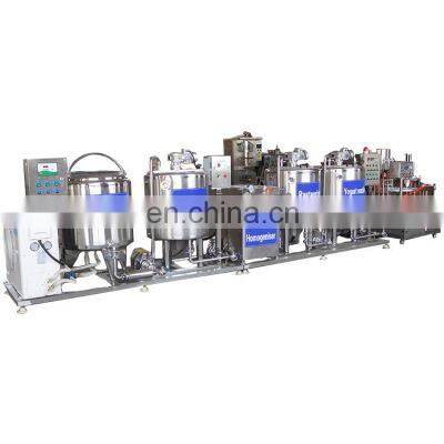 Small scale 500L pasteurized milk processing line / dairy milk production machines