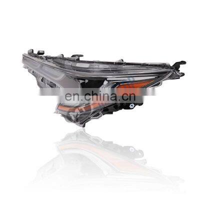 MAICTOP Car Body Parts Front LED Headlights For Corolla USA 2019 2020 SE Head Light photo-2