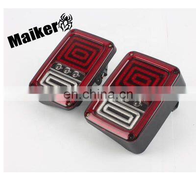 European Rear Lamp Modified LED Taillight for Jeep Wrangler JK 07+ for Auto Accessories