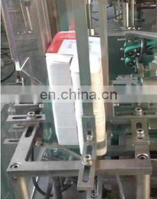 Fully Automatic Facial Mask Bag Blister Cartoning Packaging Machine For Daily Articles Box and Condom Facial Paper Perfume photo-4