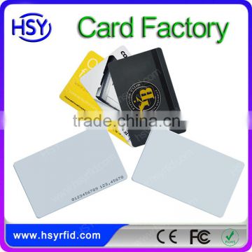 China manufacturer RFID magnetic business card digital printing