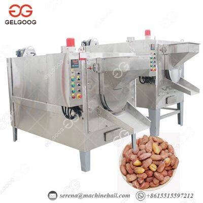 100-200 kg/h Nut Roaster Machine Industrial Peanut Roasting Machine