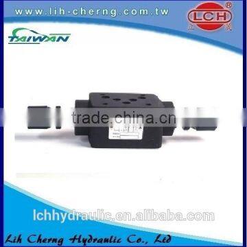 Yuken Hydraulic Throttle and Check Modular Valve