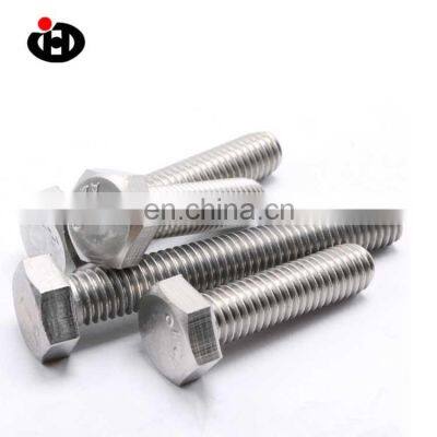 High Strength DIN933 Galvanize Hex  Grade 8.8 Bolt