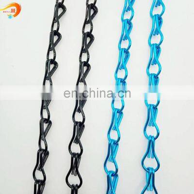 Customized sizes aluminum anodized decorative chain link curtain product