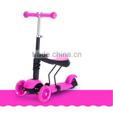 handle kick mini kids space scooter