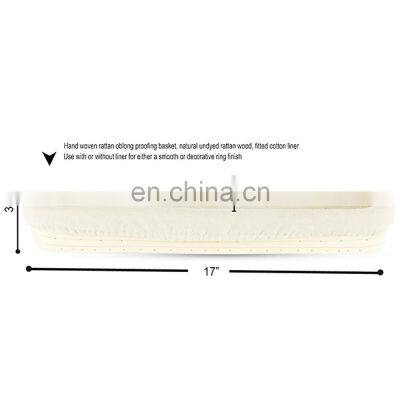 Healthy Product Banneton Bread Proofing Basket Wholesale Decoration Bread Basket Woven Made in Vietnam photo-3