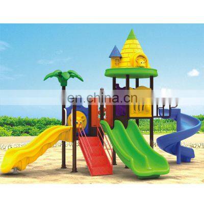 Hot sale plastic slide school children outdoor playground equipment playground