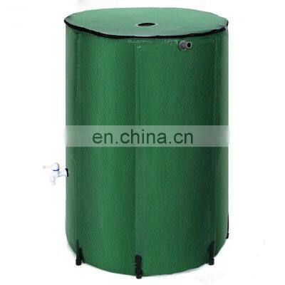 100 Gallon Foldable Car Water Barrel Portable Rain Barrel Water Collector Tank With Diverter photo-3