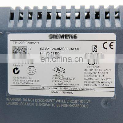 Simatic 6AV2124-0MC01-0AX0 HMI TP1200 Comfort Panel 6av2124-0mc01-0ax0 Hmi 12 Inch Simatic TP1200 photo-4