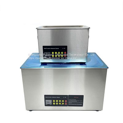 15L Capacity Ultrasonic Degassing Cleaner Washing Metal Tool Circuit Apparatus Rust Dust Remove DPF Engine