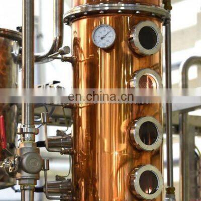 Alcohol Alambic Modular Moonshine Pot Still Reflux Column for Whisky Rum Gin Vodka Brandy Spirit Wine Equipment Alambic photo-3