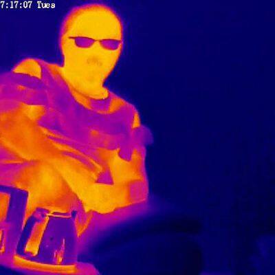 Triaxial Image Stabilization Trispectral PTZ Thermal Imaging Laser Illumination Visible Integrated Night Vision PTZ Camera photo-4