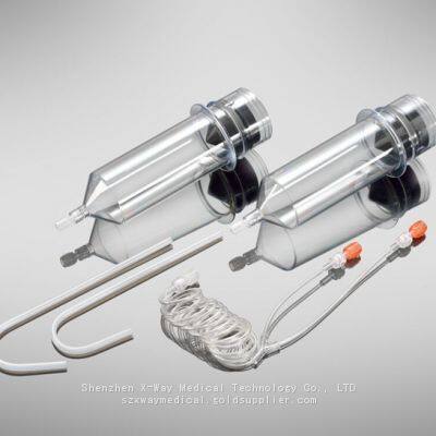 100107 Disposable 200ml 2-200ml high pressure CT MRI angiographic injector syringes 200ml contrast agent delivery syringe for Dongda injector antmed  injection system