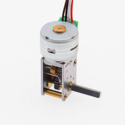 SM15 Right Angle 90° Gearbox 15mm Micro Stepper Motor 5v 42:1 105:1 photo-5