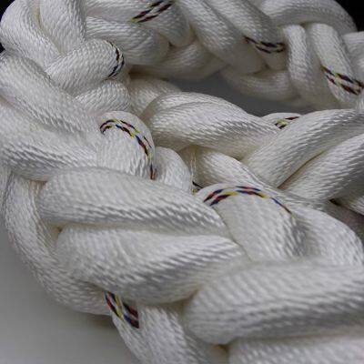 Custom PP Rope 8 Strand Marine Rope 2.5 Inch Pp Marine Rope 64Mm Braided Pp Multifilament Polypropylene Mooring LDPPMULTI-8 photo-4
