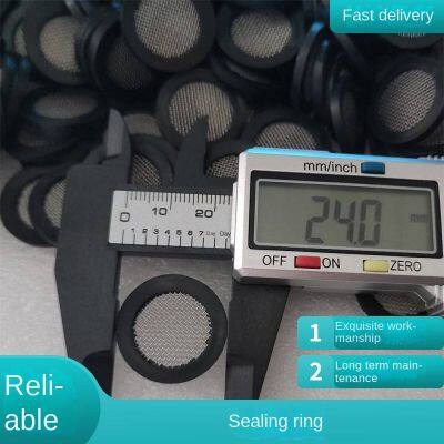 yufeng dn20 rubber filter screen with filter pad, water meter filter screen, 6 points, 304 filter screen, 40 mesh, sealed and elastic