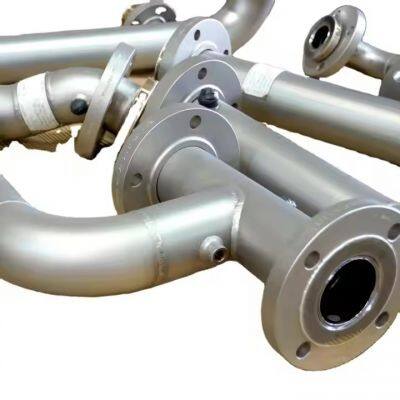ASME B16.9 Customized spool flange-flange stainless steel pipe prefabrication fittings flange spool  pipe spool prefabrication service