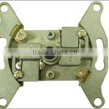 Wall Socket. Loop-through, 12dB. Input and Output for Coaxial Cable. TV Output.