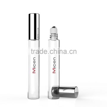 RS160 series New arrival 10ml roll on glass bottle with spring base housing