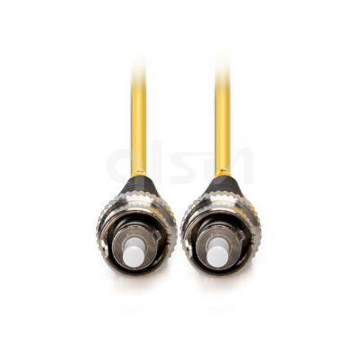 Fiber Optic Patch Cable ST UPC to ST UPC OS2 Duplex Single Mode PVC 2.0mm