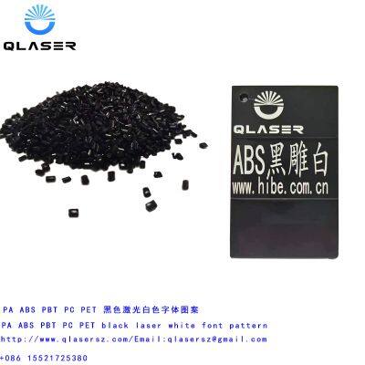 ABS black engraving and white keypad material laser engraving masterbatch