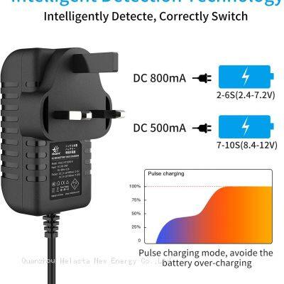 Intelligent 7.2V 8.4V 9.6V NIMH Battery Charger for 2-10S Airsoft Battery RC Car Battery With Standard Tamiya and Mini Tamiya Connector photo-2