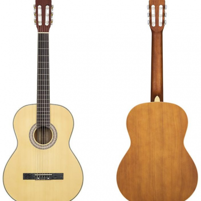 Chinese Factory Customized YAN/OEM YAN-27 39 Inch Classical Guitar (Spruce Plywood Top, Nanyang Plywood Back&Sides) with Matte Finish