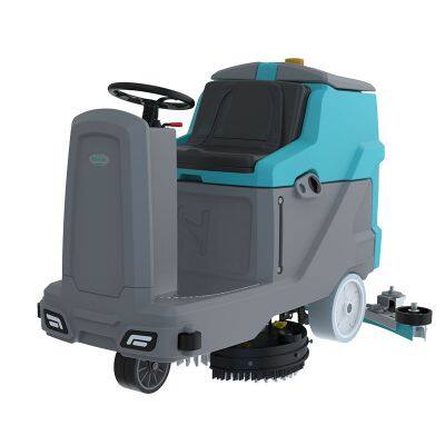 Karler KL860 Rider Automatic Floor Washer Electric Floor Washer for Factory Workshop with Battery Power