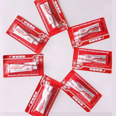 Gasket-free Sealant RED Rtv Silicone GLUES for Mechanical Parts and Autos,motocycle,engine ,flange