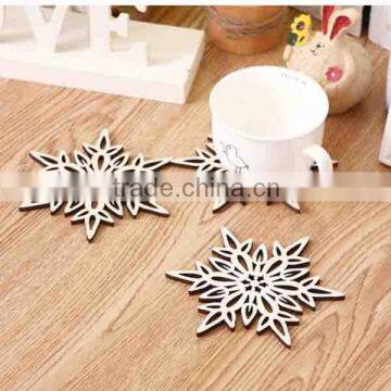 Eco Friendly Handmade China Factory Custom Sheep/pumpkin Mug Cup Laser Cut Place Mat Material Wooden Dining Table Ware photo-5