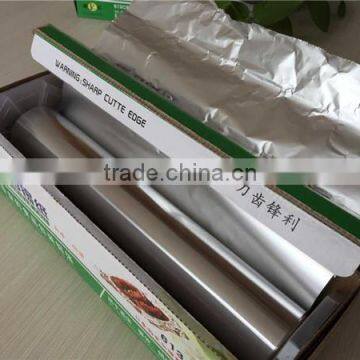 food and beverage packing aluminum foil in rolls