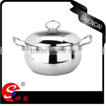 Food grade stainless steel steamer pot + stainless steel stock cooking pot / soup pot