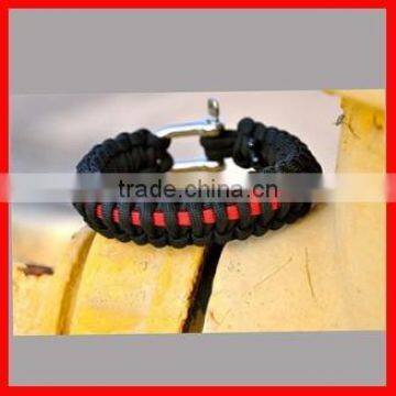 Fashion Stainless Steel Gold Clasp 550 Glow-in-the-dark Paracord Bracelet photo-6