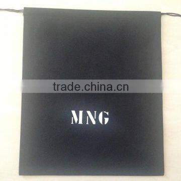 custom cheap non woven drawstring dusting bag