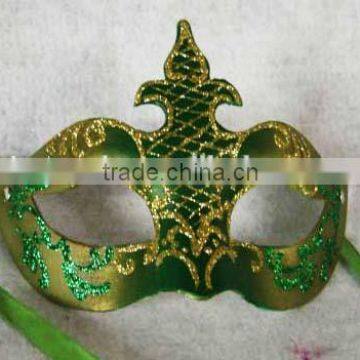 Fashion New Design Pretty Feather Masquerade Eye Party Mask Paper Party Eye Mask photo-3