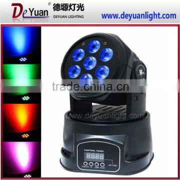 6 in 1 LED Mini Beam Wash Moving Head Light