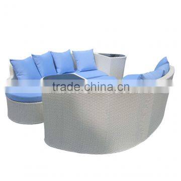 Personality New Design Rattan Furniture Sofa Wicker Beach Craft Garden PE Modern Vietnam Poly Rattan Furniture photo-2